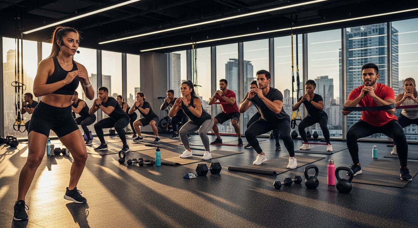 LA Fitness group fitness classes yoga and Zumba