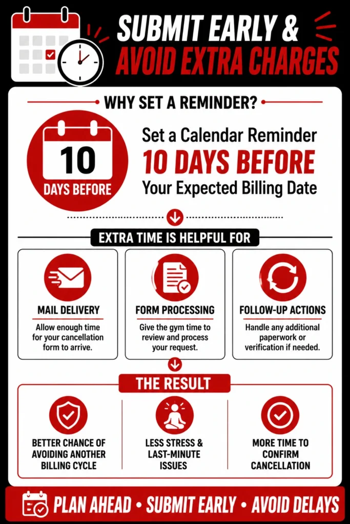 When Should You Submit the LA Fitness Cancellation Form